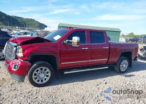 2019 GMC Sierra 2500Hd Denali from USA, damaged, VIN 1GT12SEYXKF217841